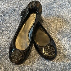 Tory Burch Black Ballet Reva 
Very good condition